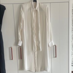 WARDROBE.NYC White Midi Dress